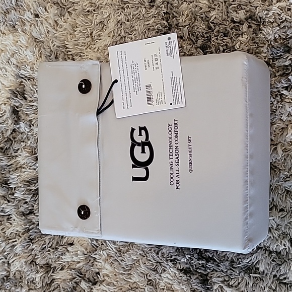 UGG Bedding Nwtugg Cooling Technology Queen Sheet Set Stone Poshmark